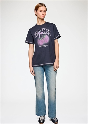 Raspberry tee Phantom A1050219 Ganni 